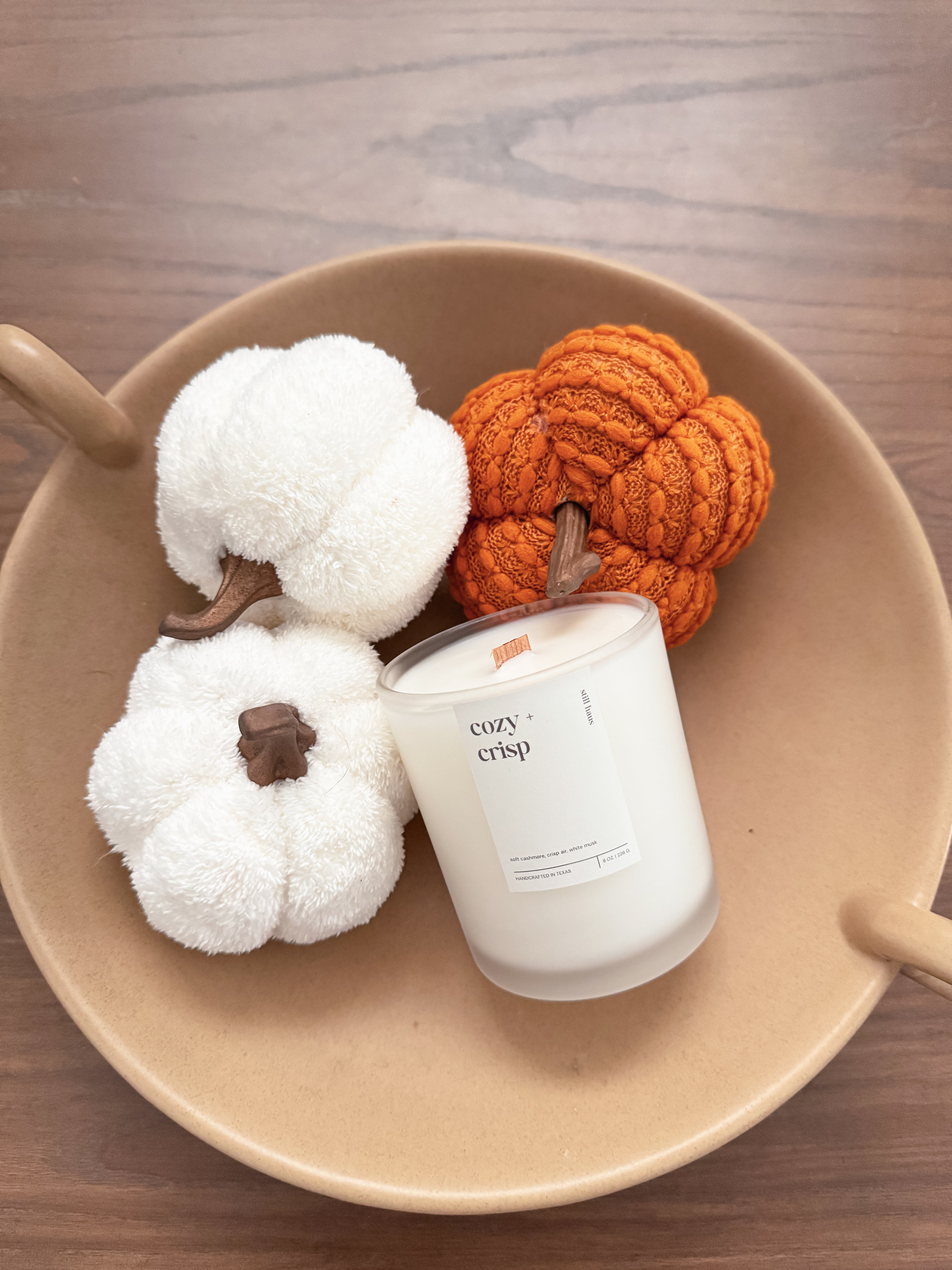 Crisp + Cozy Candle