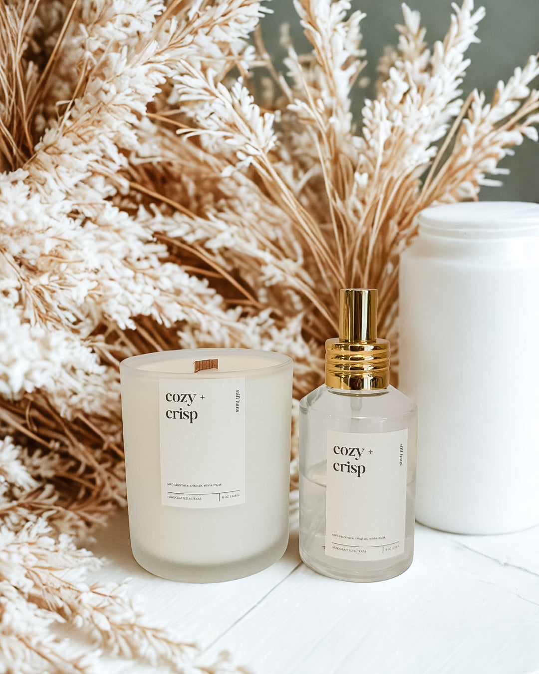 Crisp + Cozy Candle