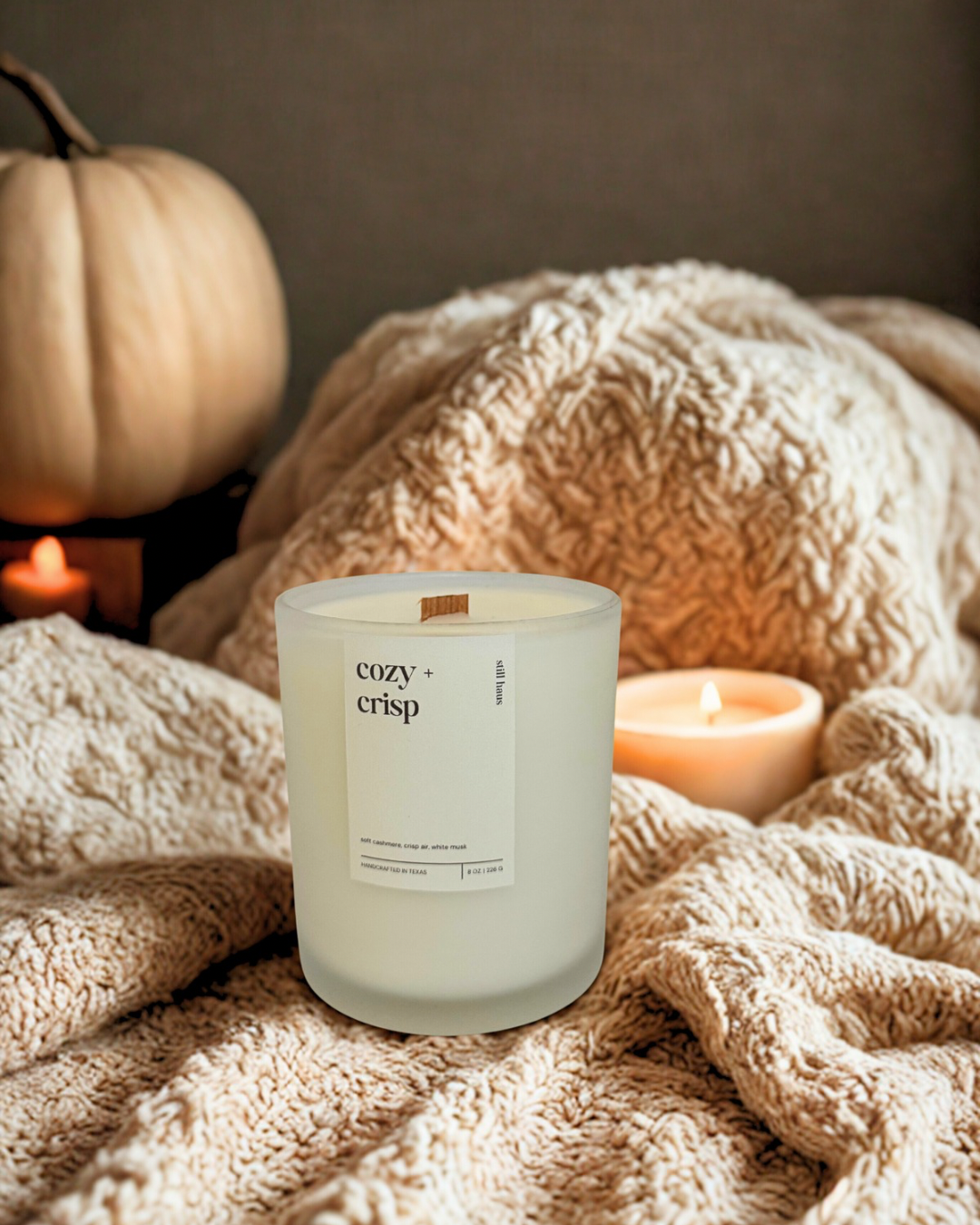 Crisp + Cozy Candle
